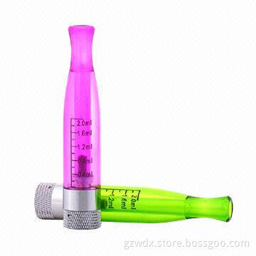 Tank clearomizer, measures 14 x 67.5mm